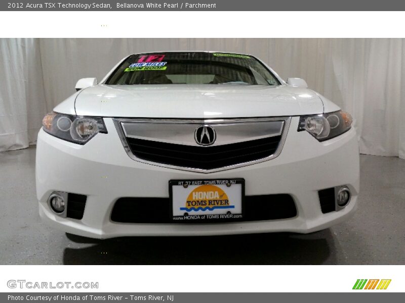 Bellanova White Pearl / Parchment 2012 Acura TSX Technology Sedan