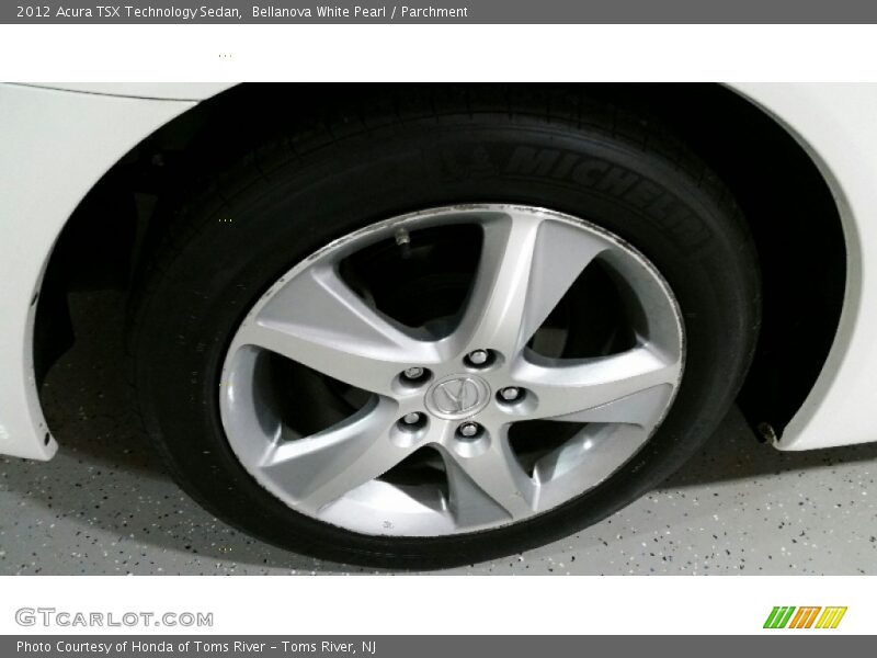 Bellanova White Pearl / Parchment 2012 Acura TSX Technology Sedan