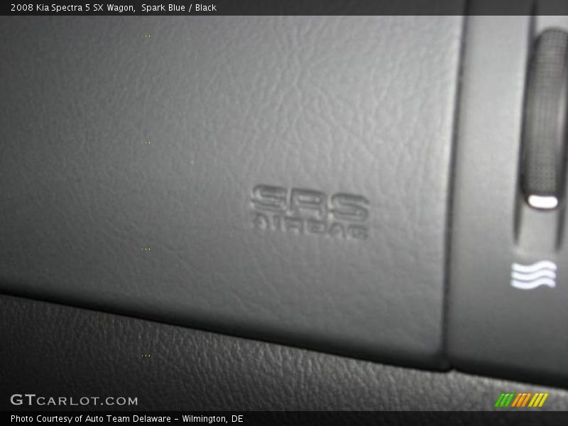 Spark Blue / Black 2008 Kia Spectra 5 SX Wagon