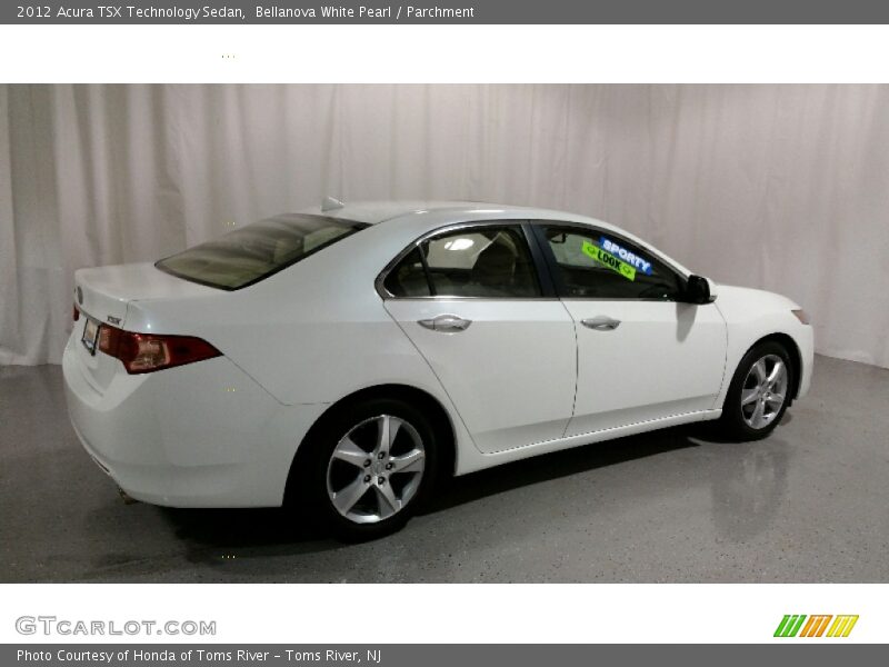 Bellanova White Pearl / Parchment 2012 Acura TSX Technology Sedan