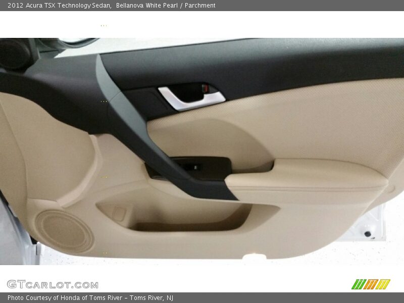 Bellanova White Pearl / Parchment 2012 Acura TSX Technology Sedan