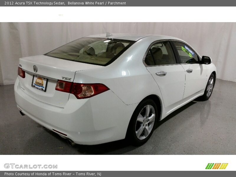 Bellanova White Pearl / Parchment 2012 Acura TSX Technology Sedan