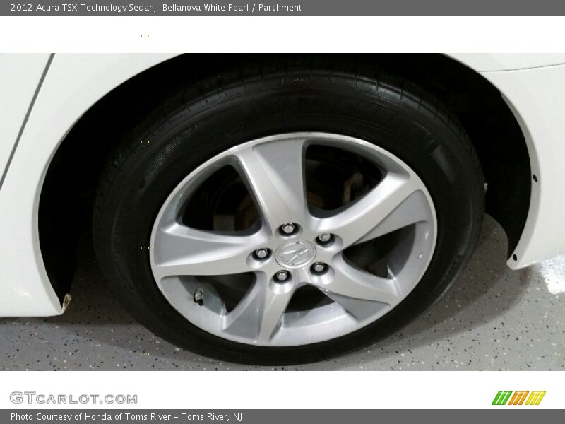 Bellanova White Pearl / Parchment 2012 Acura TSX Technology Sedan