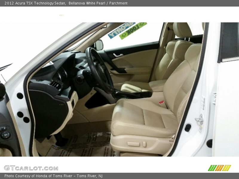 Bellanova White Pearl / Parchment 2012 Acura TSX Technology Sedan