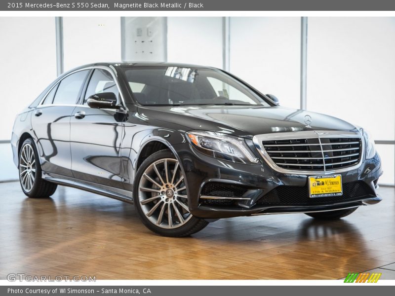 Magnetite Black Metallic / Black 2015 Mercedes-Benz S 550 Sedan