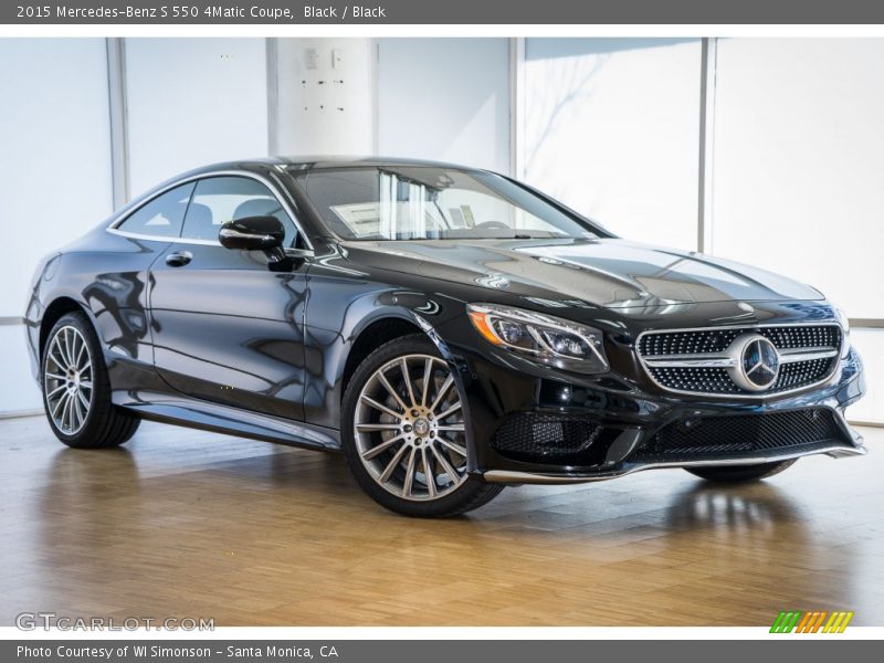 Front 3/4 View of 2015 S 550 4Matic Coupe