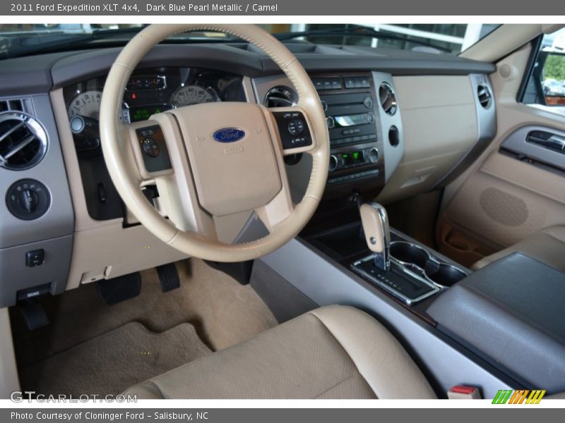  2011 Expedition XLT 4x4 Camel Interior