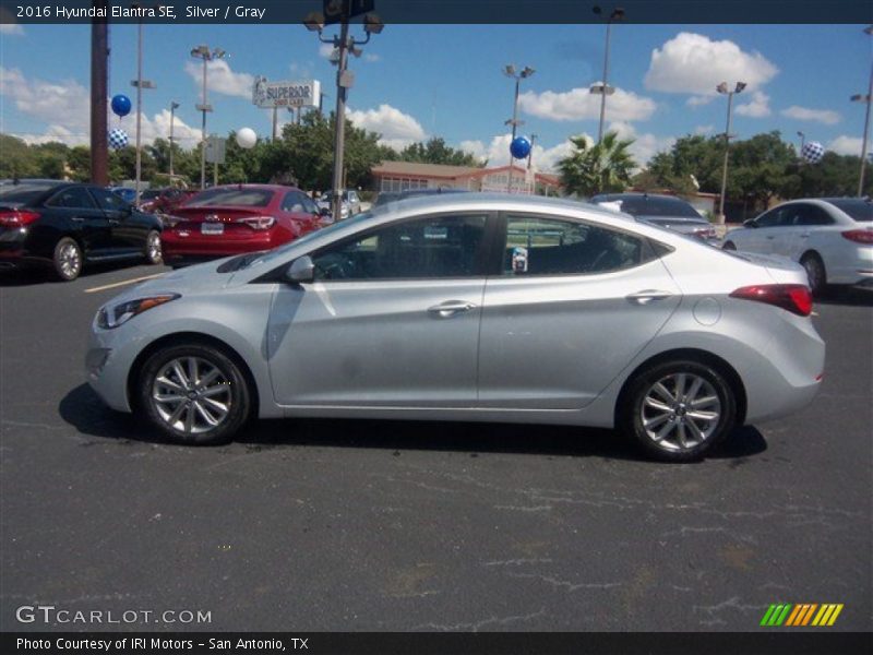 Silver / Gray 2016 Hyundai Elantra SE