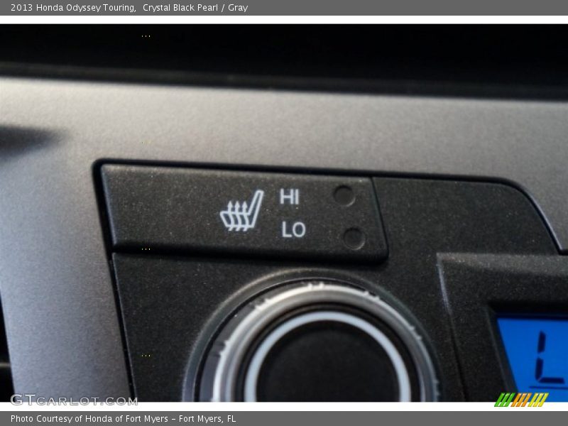 Crystal Black Pearl / Gray 2013 Honda Odyssey Touring