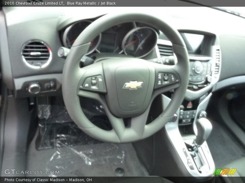 Blue Ray Metallic / Jet Black 2016 Chevrolet Cruze Limited LT
