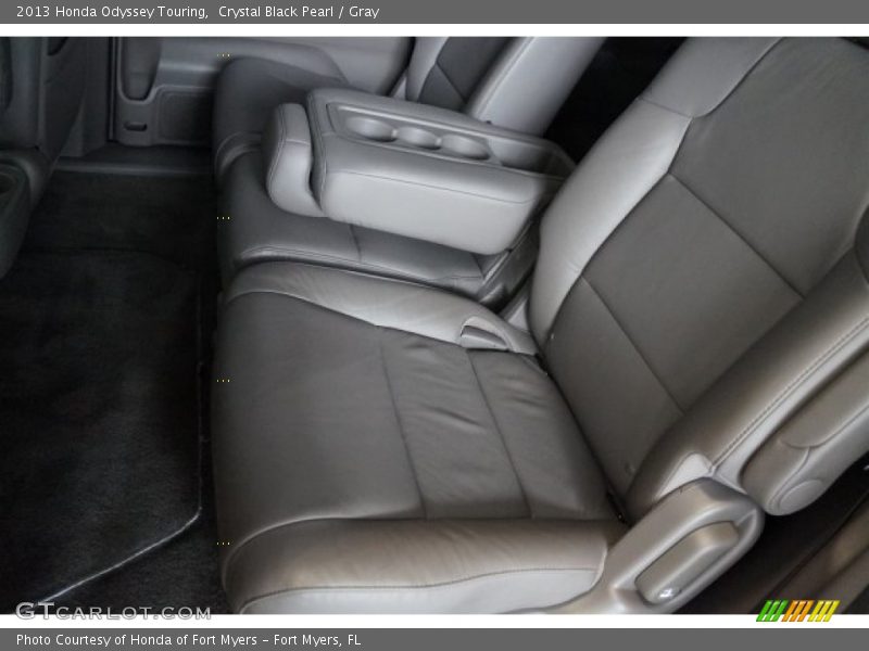 Crystal Black Pearl / Gray 2013 Honda Odyssey Touring