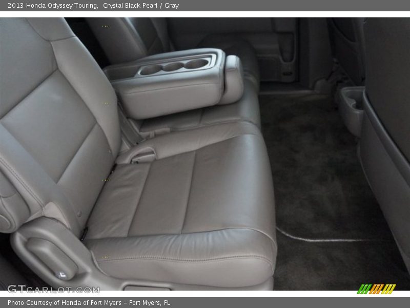 Crystal Black Pearl / Gray 2013 Honda Odyssey Touring