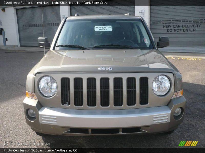 Light Khaki Metallic / Dark Slate Gray 2008 Jeep Patriot Limited 4x4