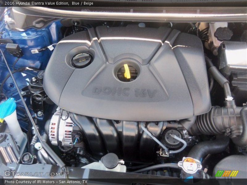 Blue / Beige 2016 Hyundai Elantra Value Edition