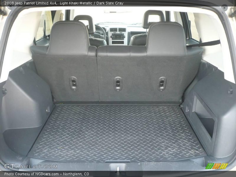 Light Khaki Metallic / Dark Slate Gray 2008 Jeep Patriot Limited 4x4