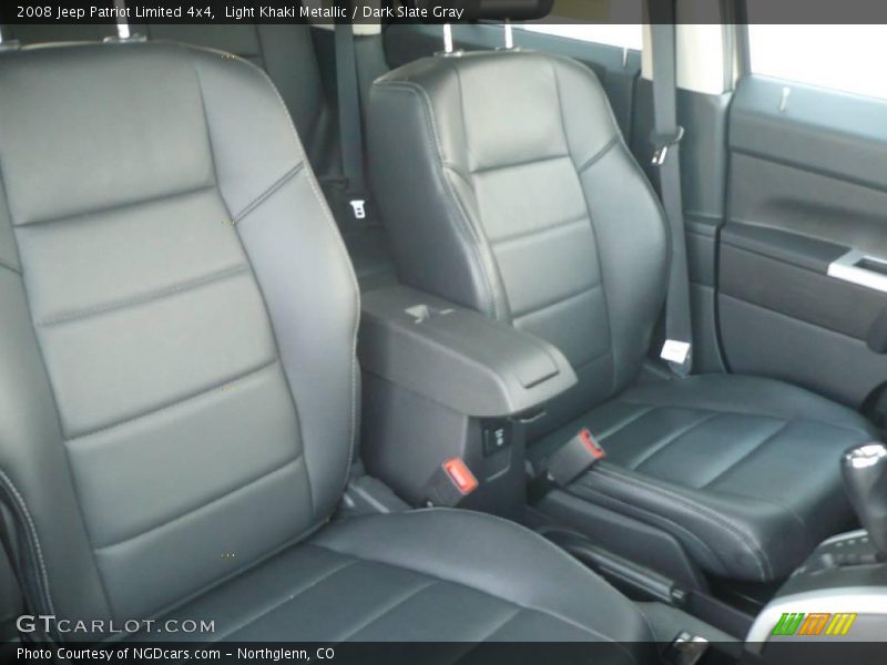 Light Khaki Metallic / Dark Slate Gray 2008 Jeep Patriot Limited 4x4