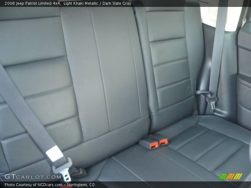 Light Khaki Metallic / Dark Slate Gray 2008 Jeep Patriot Limited 4x4