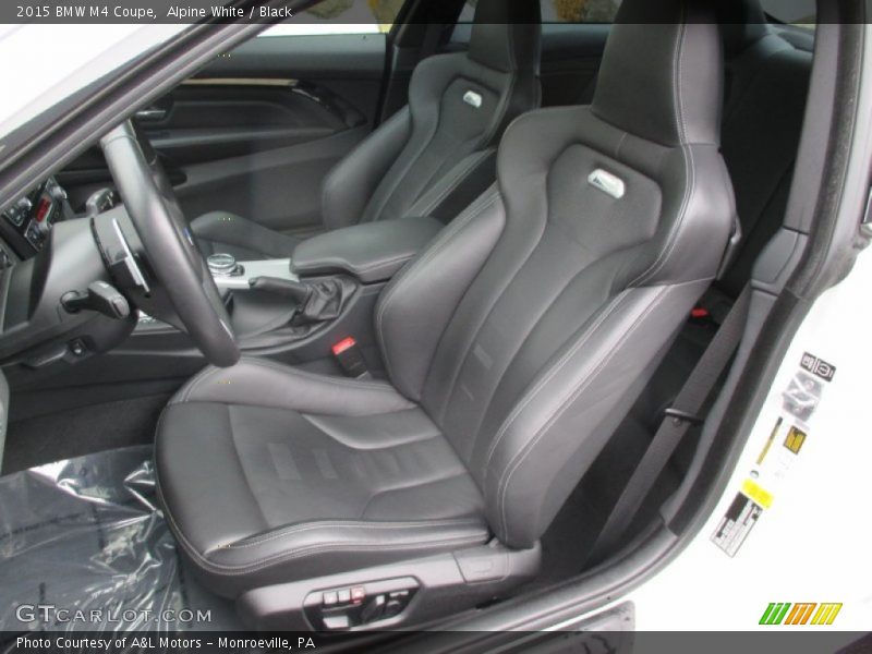 Alpine White / Black 2015 BMW M4 Coupe