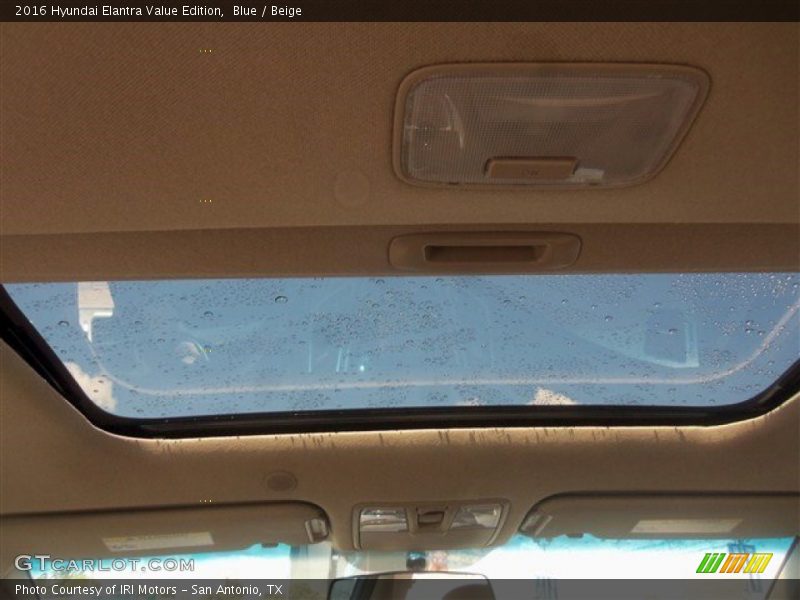 Blue / Beige 2016 Hyundai Elantra Value Edition