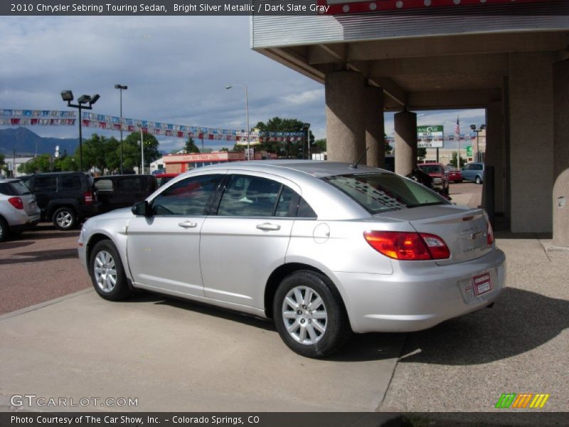 Bright Silver Metallic / Dark Slate Gray 2010 Chrysler Sebring Touring Sedan