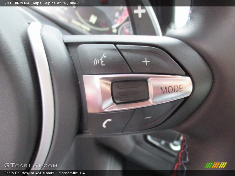Alpine White / Black 2015 BMW M4 Coupe
