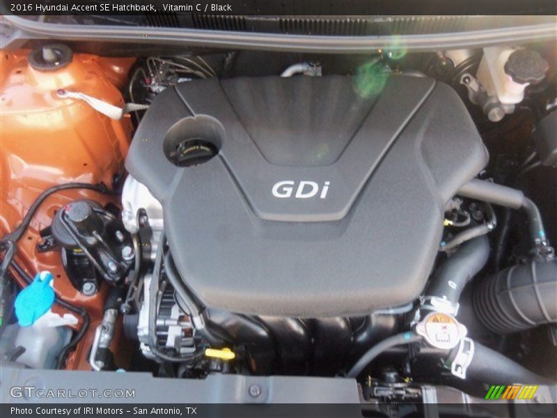  2016 Accent SE Hatchback Engine - 1.6 Liter GDI DOHC 16-Valve D-CVVT 4 Cylinder