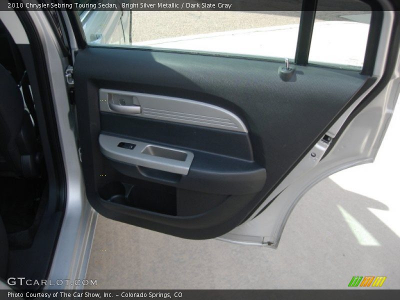 Bright Silver Metallic / Dark Slate Gray 2010 Chrysler Sebring Touring Sedan