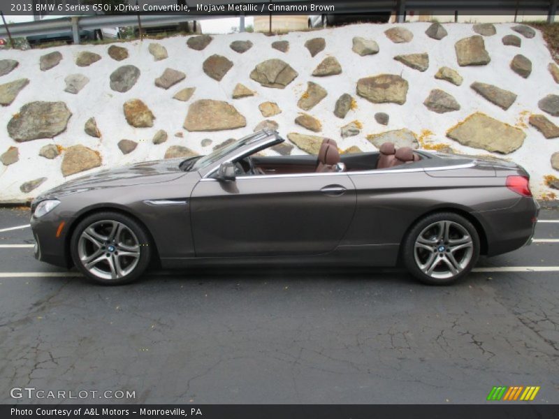  2013 6 Series 650i xDrive Convertible Mojave Metallic