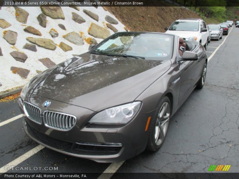 Front 3/4 View of 2013 6 Series 650i xDrive Convertible