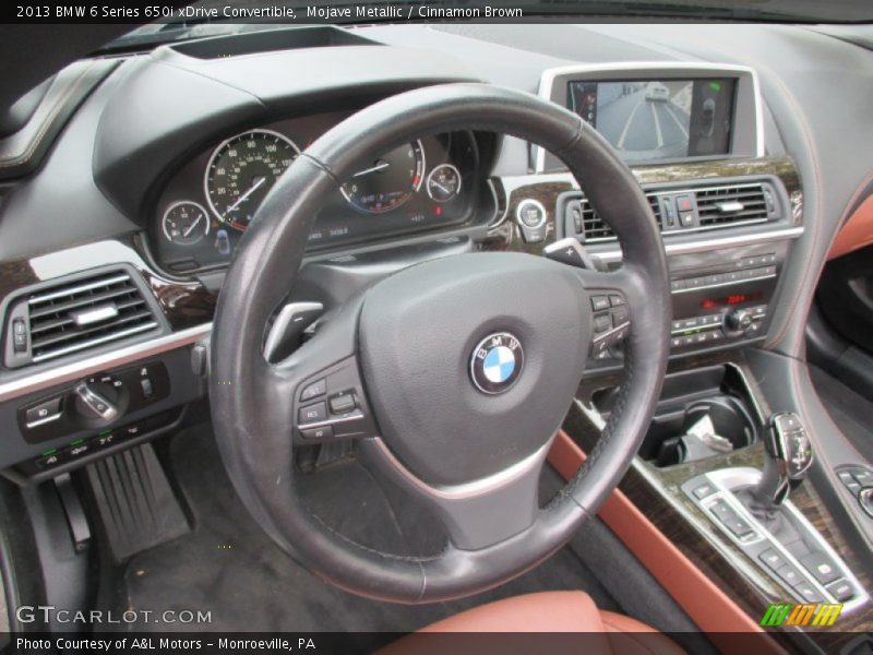  2013 6 Series 650i xDrive Convertible Steering Wheel