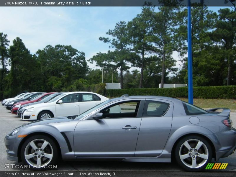Titanium Gray Metallic / Black 2004 Mazda RX-8