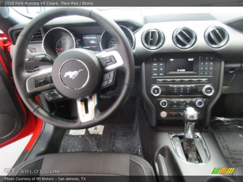 Dashboard of 2016 Mustang V6 Coupe
