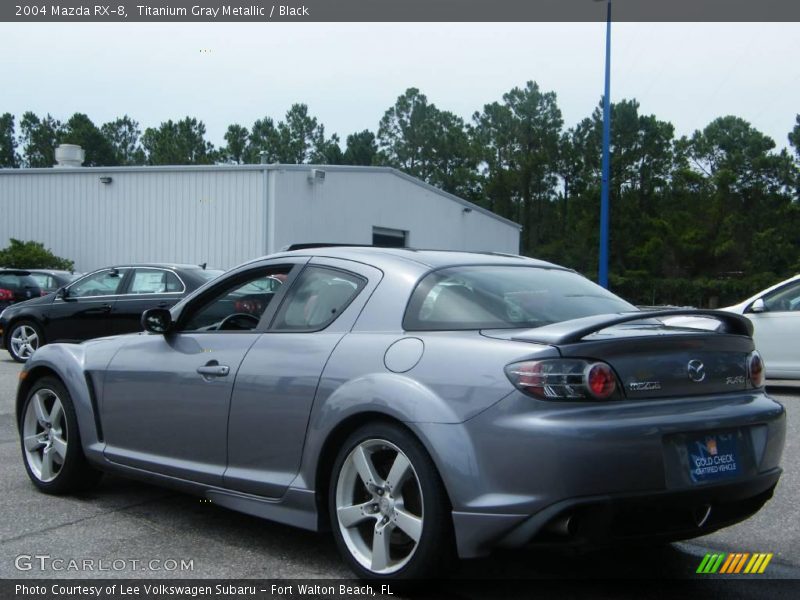 Titanium Gray Metallic / Black 2004 Mazda RX-8