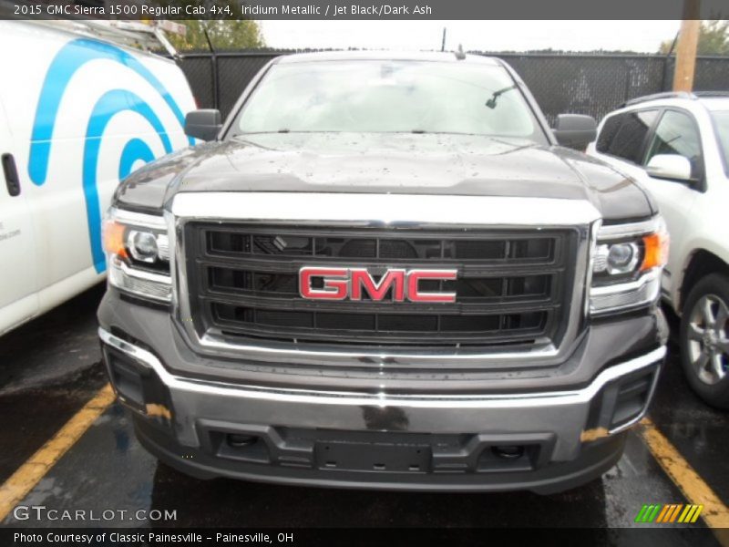 Iridium Metallic / Jet Black/Dark Ash 2015 GMC Sierra 1500 Regular Cab 4x4