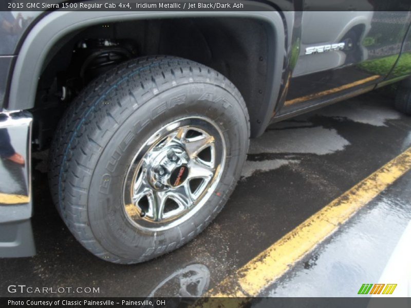 Iridium Metallic / Jet Black/Dark Ash 2015 GMC Sierra 1500 Regular Cab 4x4