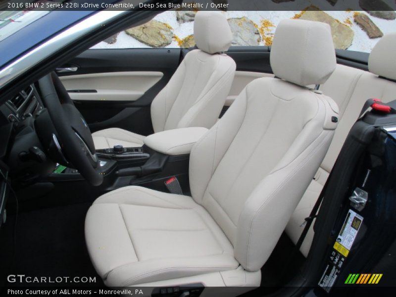 Front Seat of 2016 2 Series 228i xDrive Convertible