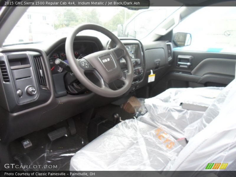 Iridium Metallic / Jet Black/Dark Ash 2015 GMC Sierra 1500 Regular Cab 4x4