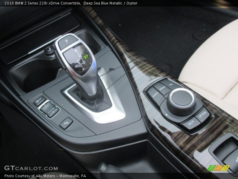  2016 2 Series 228i xDrive Convertible 8 Speed Automatic Shifter