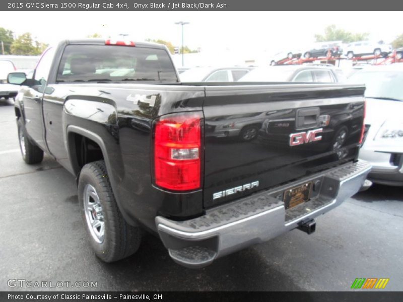 Onyx Black / Jet Black/Dark Ash 2015 GMC Sierra 1500 Regular Cab 4x4