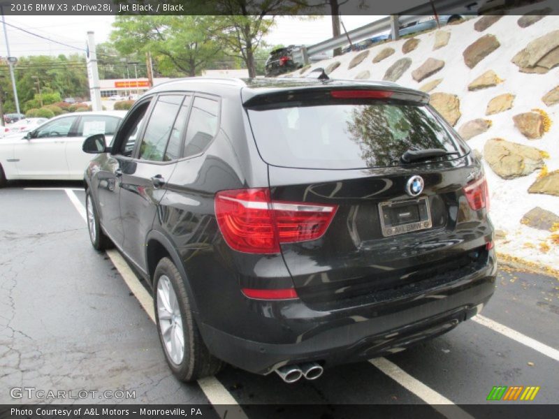 Jet Black / Black 2016 BMW X3 xDrive28i