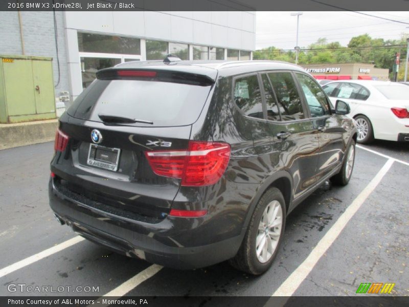 Jet Black / Black 2016 BMW X3 xDrive28i