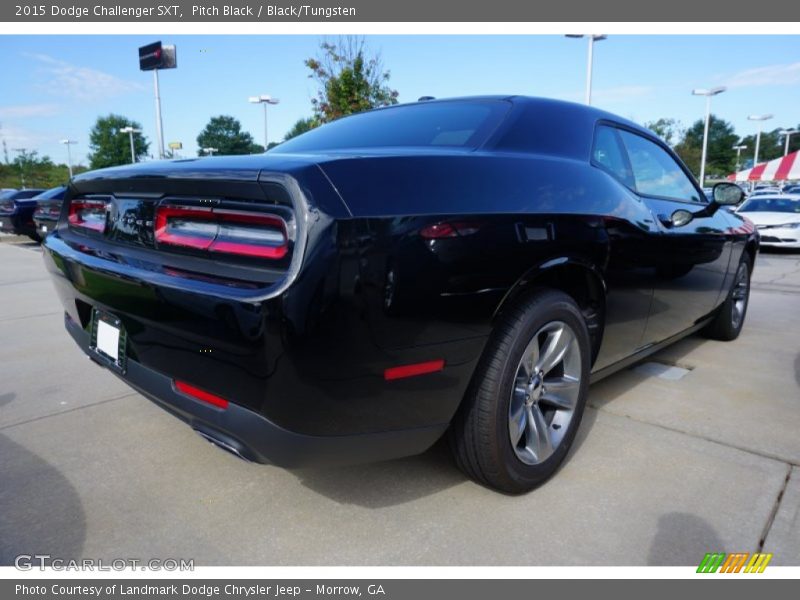 Pitch Black / Black/Tungsten 2015 Dodge Challenger SXT