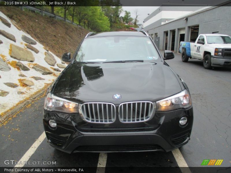 Jet Black / Black 2016 BMW X3 xDrive28i