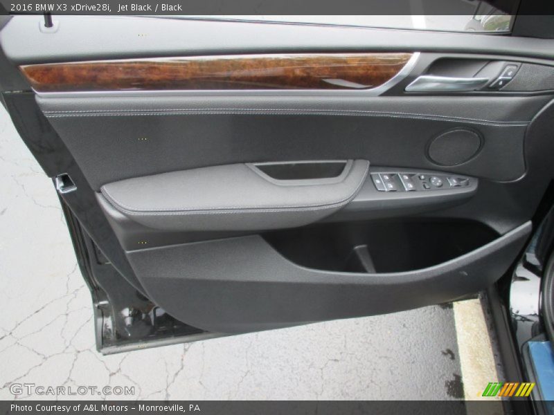 Jet Black / Black 2016 BMW X3 xDrive28i