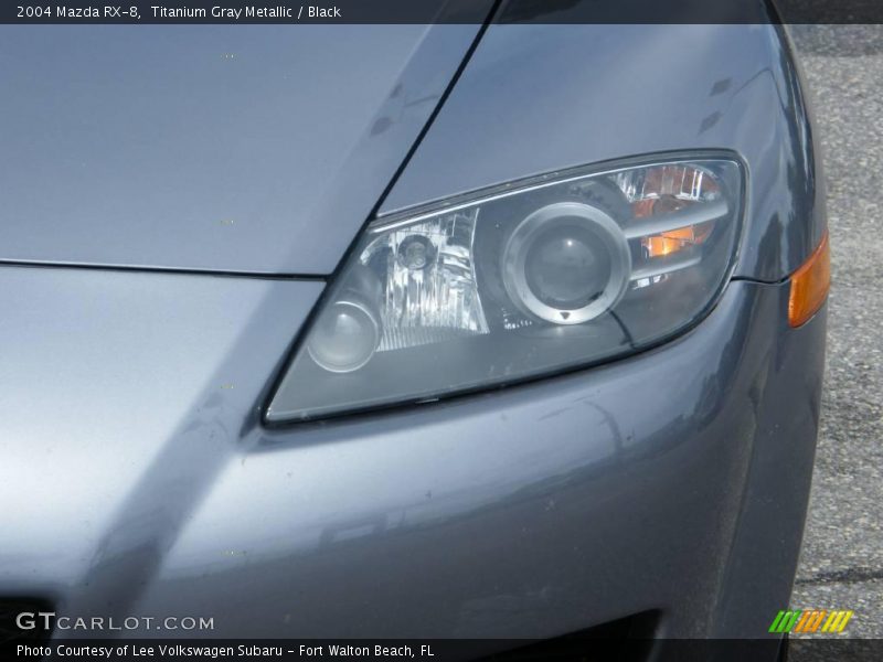 Titanium Gray Metallic / Black 2004 Mazda RX-8