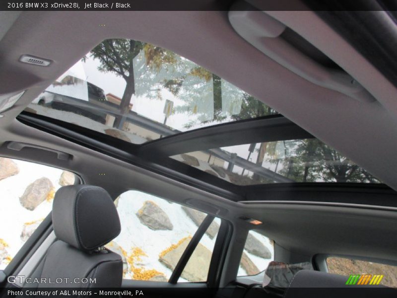 Jet Black / Black 2016 BMW X3 xDrive28i