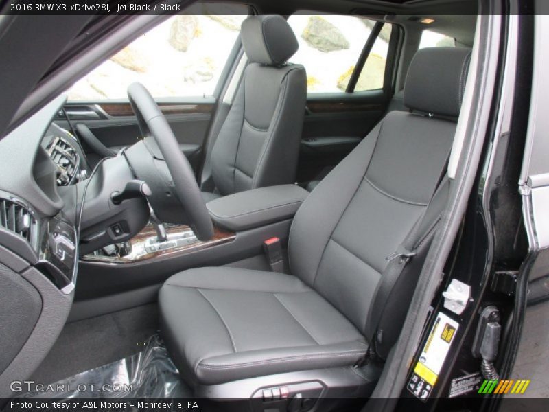 Jet Black / Black 2016 BMW X3 xDrive28i
