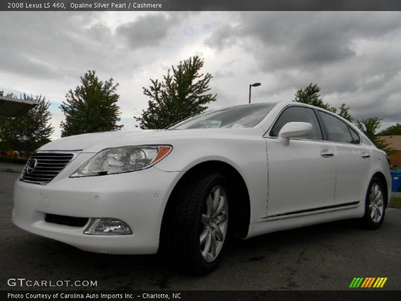 Opaline Silver Pearl / Cashmere 2008 Lexus LS 460