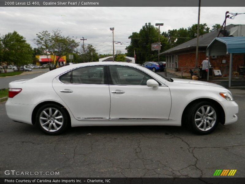 Opaline Silver Pearl / Cashmere 2008 Lexus LS 460