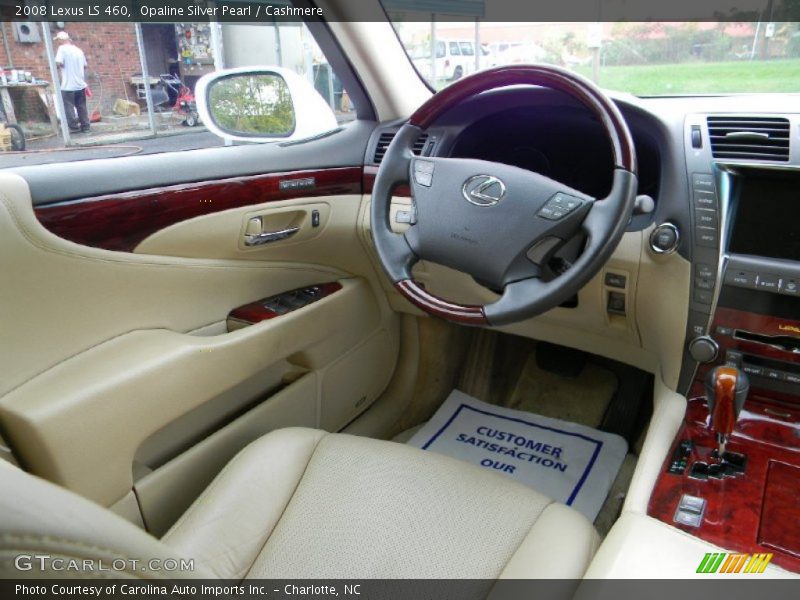 Opaline Silver Pearl / Cashmere 2008 Lexus LS 460